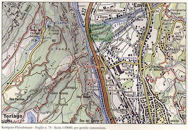 Mappa di dettaglio