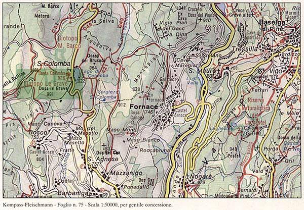 Mappa di dettaglio