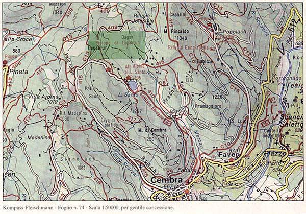 Mappa di dettaglio