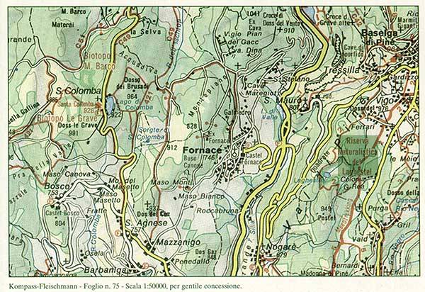 Mappa di dettaglio