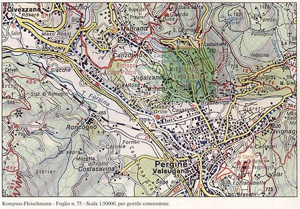 Mappa di dettaglio