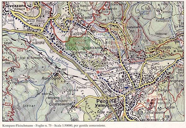 Mappa di dettaglio