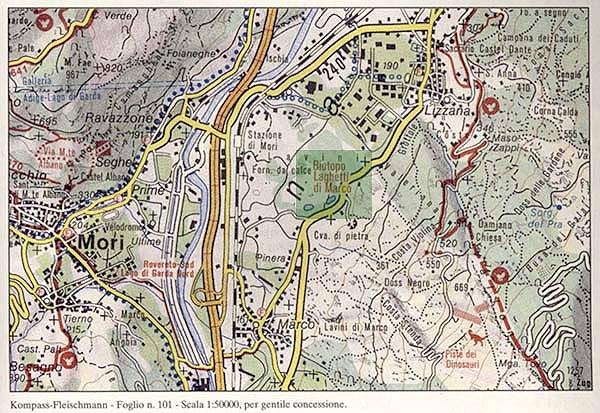 Mappa di dettaglio