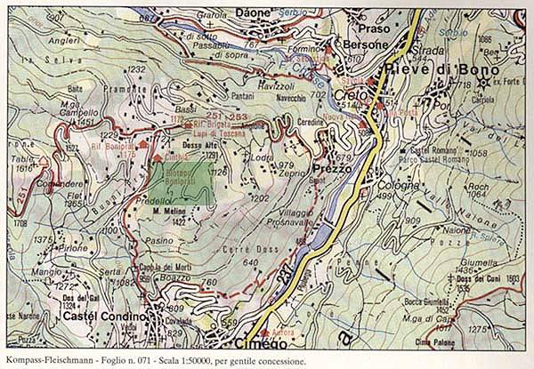 Mappa di dettaglio