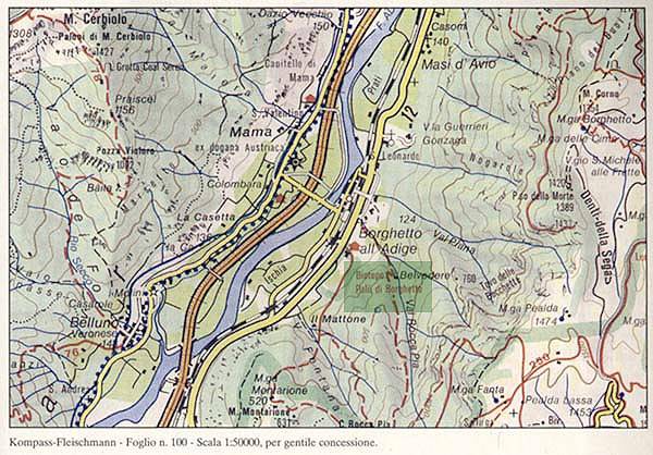 Mappa di dettaglio