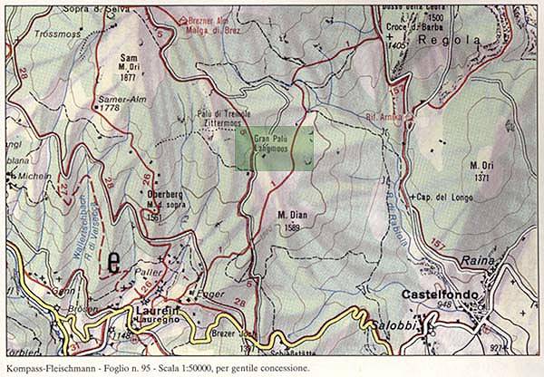 Mappa di dettaglio