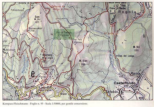 Mappa di dettaglio