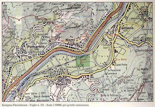 Mappa di dettaglio