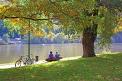 Il lago ciclabile 