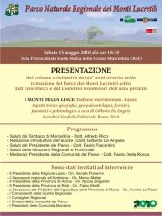 Presentazione del libro I MONTI DELLA LINCE