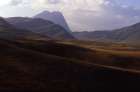 Corno Grande of Gran Sasso from Campo Imperatore Plateau