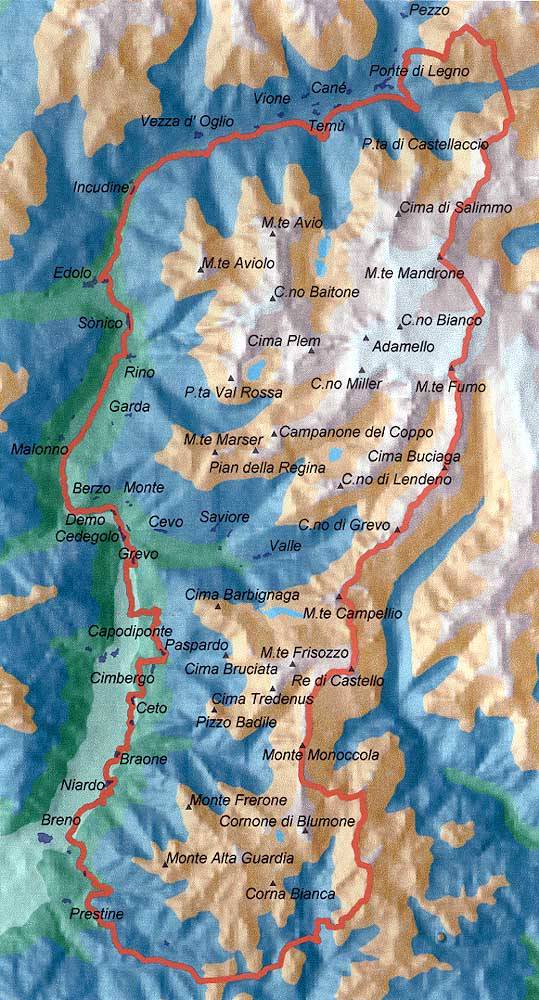 Mappa delle ombre