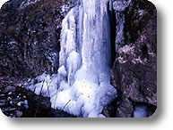 Frozen ravine