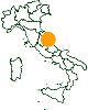 Localizzazione Parco Naturale Regionale Gola della Rossa e di Frasassi