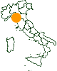 Die Lage des Parco Nazionale Appennino Tosco-Emiliano