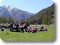 Day dedicated at the schools of Gran Paradiso Park