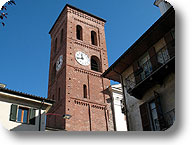 Il campanile dell'Abbazia di Pulcherada