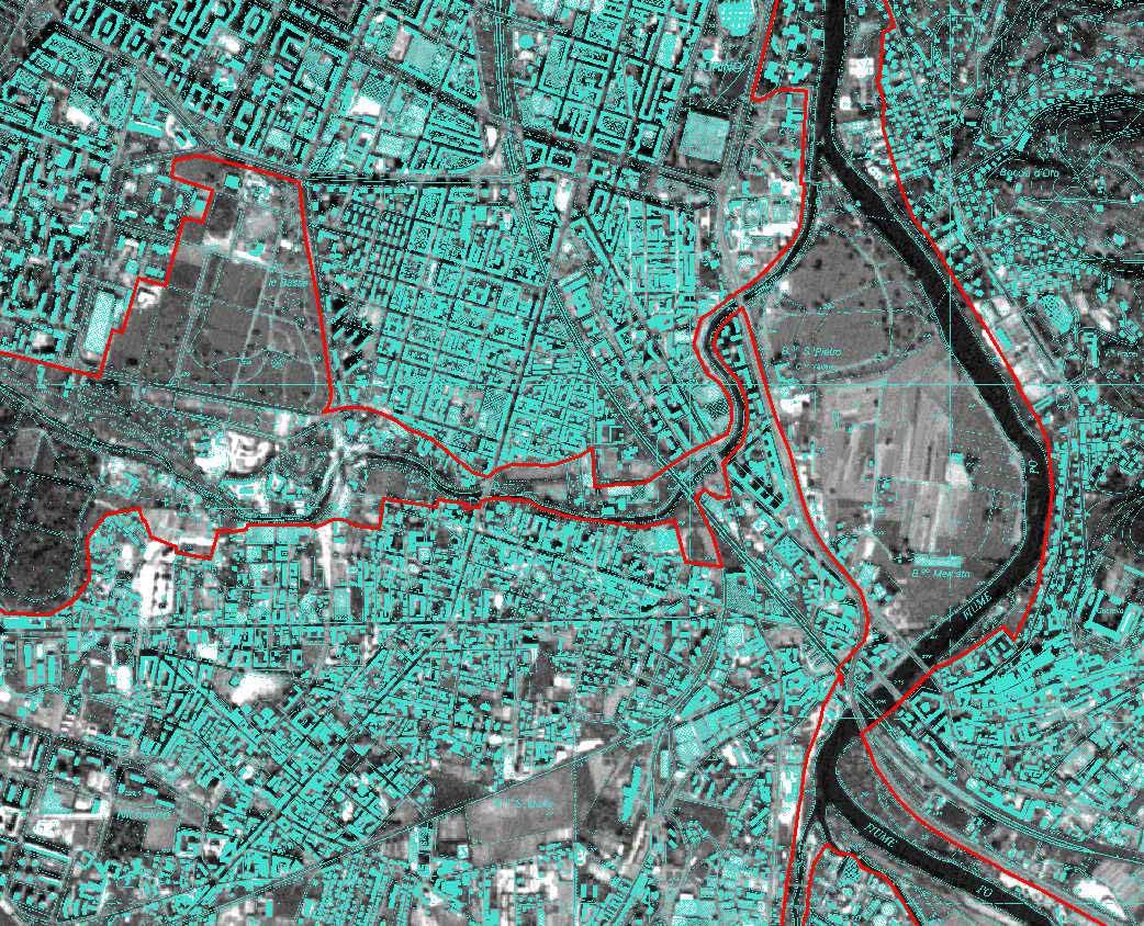 Il Parco ed il C.S.I. (Consorzio Sistema Informativo) - mappa