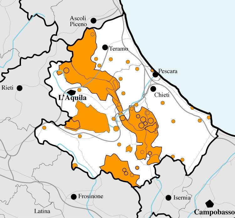 Interaktive Karte Abruzzo