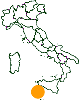 Localizzazione Riserva naturale Isola di Lampedusa