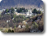 Monastery in spring