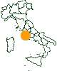 Localizzazione Riserva naturale Litorale romano