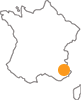 Localizzazione Parco Nazionale del Mercantour